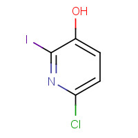 188057-26-3 6-CHLORO-2-IODO-3-HYDROXYPYRIDINE chemical structure
