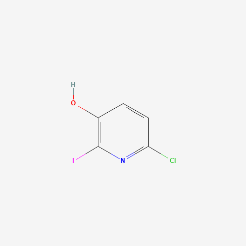 188057-26-3 6-CHLORO-2-IODO-3-HYDROXYPYRIDINE chemical structure