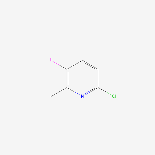 249291-79-0 6-CHLORO-3-IODO-2-METHYLPYRIDINE chemical structure