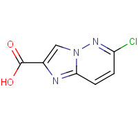 14714-24-0 6-CHLOROIMIDAZO[1,2-B]PYRIDAZINE-2-CARBOXYLIC ACID chemical structure