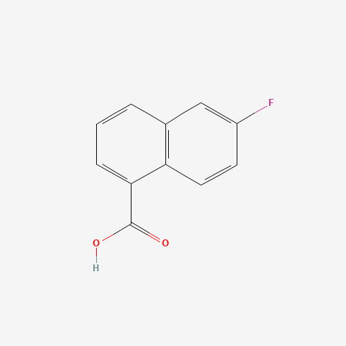 575-08-6 6-fluoronaphthalene-1-carboxylic acid chemical structure