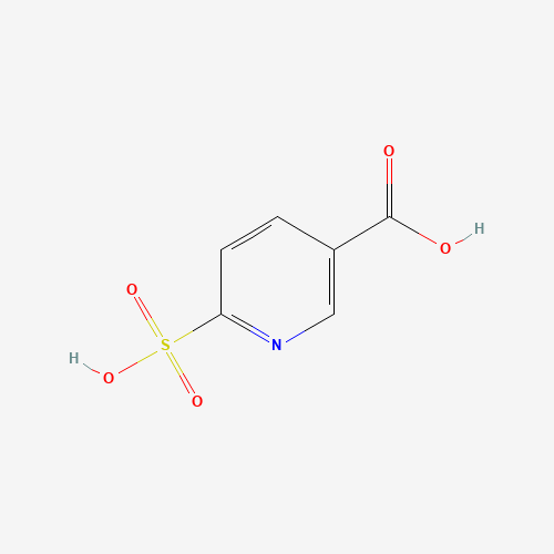 17624-03-2 6-SULFONICOTINIC ACID chemical structure