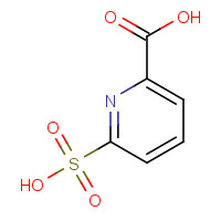 18616-02-9 6-SULFOPICOLINIC ACID chemical structure