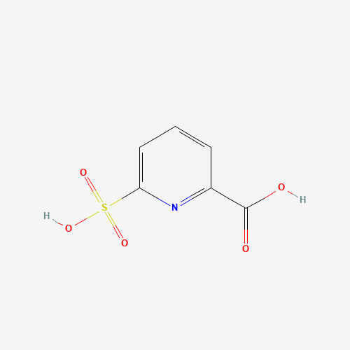 18616-02-9 6-SULFOPICOLINIC ACID chemical structure