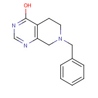 62458-96-2 7-BENZYL-5,6,7,8-TETRAHYDRO-3H-PYRIDO[3,4-D]PYRIMIDIN-4-ONE HYDROCHLORIDE chemical structure