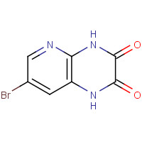 168123-82-8 7-BROMOPYRIDO[2,3-B]PYRAZINE-2,3(1H,4H)-DIONE chemical structure