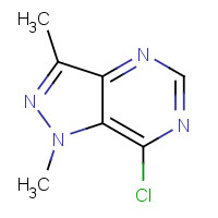 89239-18-9 7-chloro-1,3-dimethyl-1H-pyrazolo[4,3-d]pyrimidine chemical structure