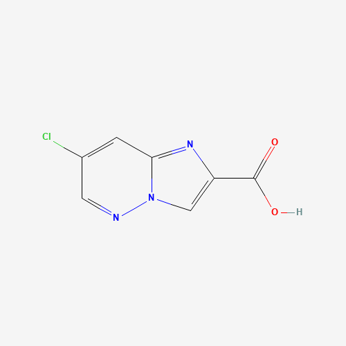 339528-39-1 7-CHLORO-IMIDAZO[1,2-B]PYRIDAZINE-2-CARBOXYLIC ACID chemical structure