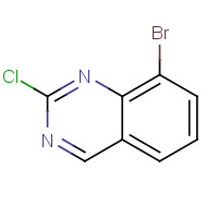 956100-63-3 8-BROMO-2-CHLOROQUINAZOLINE chemical structure