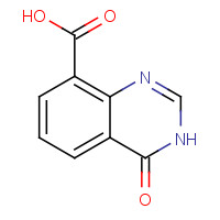 19181-77-2 8-Quinazolinecarboxylic acid,3,4-dihydro-4-oxo- chemical structure