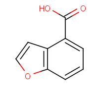 166599-84-4 benzofuran-4-carboxylic acid chemical structure