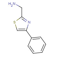 90916-45-3 C-(4-PHENYL-THIAZOL-2-YL)-METHYLAMINE chemical structure