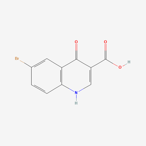 98948-95-9 6-BROMO-4-HYDROXYQUINOLINE-3-CARBOXYLIC ACID chemical structure