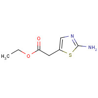 62557-32-8 ETHYL 2-(2-AMINOTHIAZOL-5-YL)ACETATE chemical structure