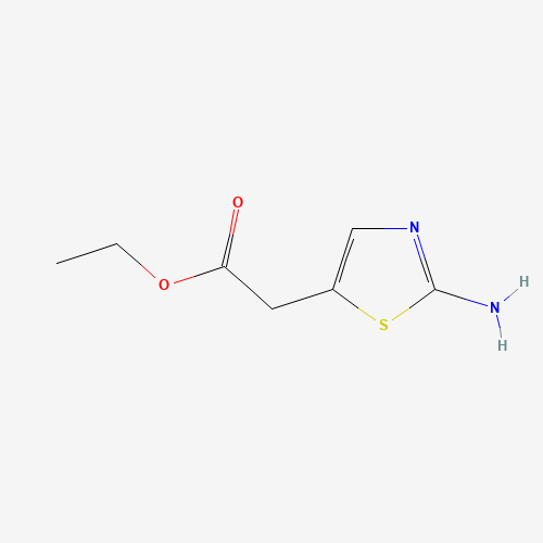 62557-32-8 ETHYL 2-(2-AMINOTHIAZOL-5-YL)ACETATE chemical structure