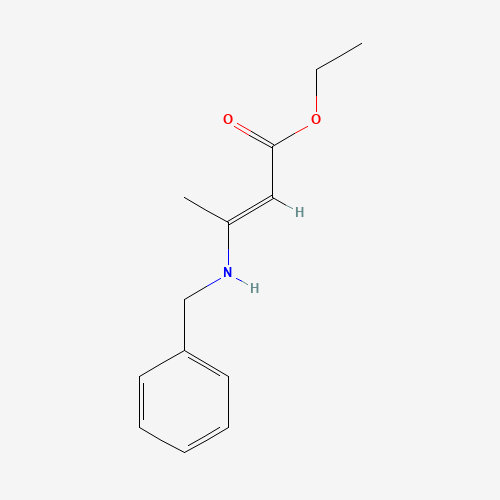 1020-67-3 Ethyl 3-(benzylamino)but-2-enoate chemical structure