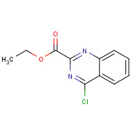 34632-69-4 ETHYL 4-CHLORO-2-QUINAZOLINECARBOXYLATE chemical structure