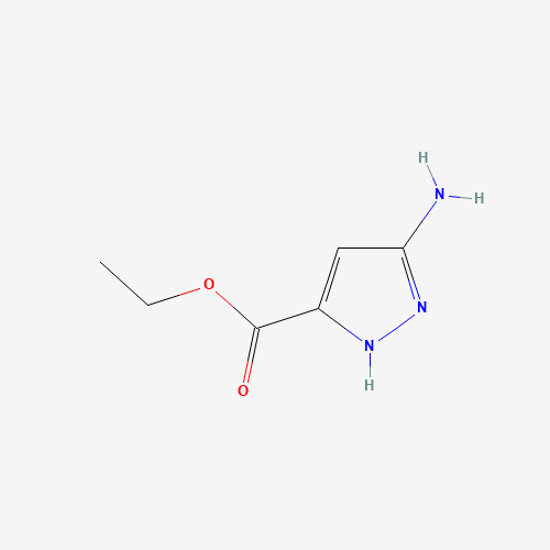 105434-90-0 ethyl 5-amino-1H-pyrazole-3-carboxylate chemical structure