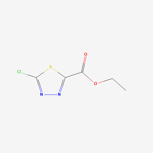 64837-49-6 Ethyl 5-chloro-1,3,4-thiadiazole-2-carboxylate chemical structure