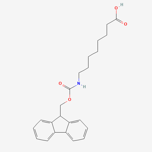 126631-93-4 N-Fmoc-8-Aminooctanoic acid chemical structure