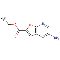 6562-74-9 Furo[2,3-b]pyridine-2-carboxylic acid,5-amino-,ethyl ester chemical structure