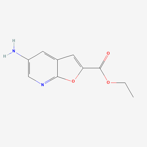 6562-74-9 Furo[2,3-b]pyridine-2-carboxylic acid,5-amino-,ethyl ester chemical structure