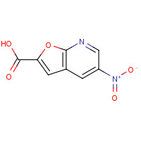 6563-65-1 Furo[2,3-b]pyridine-2-carboxylic acid,5-nitro- chemical structure