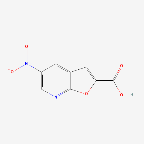 6563-65-1 Furo[2,3-b]pyridine-2-carboxylic acid,5-nitro- chemical structure