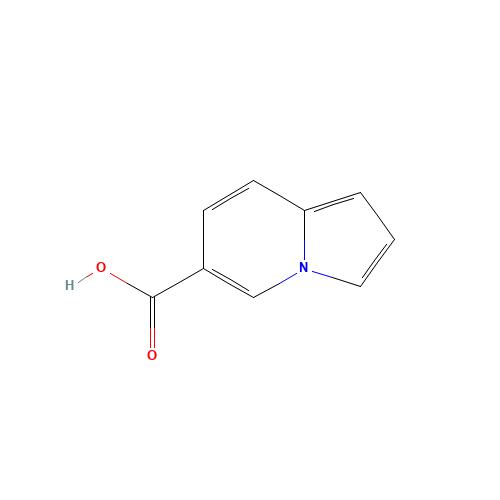 588720-42-7 indolizine-6-carboxylic acid chemical structure