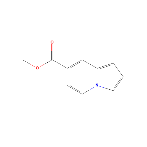 887602-89-3 methyl indolizine-7-carboxylate chemical structure