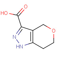 518990-20-0 Pyrano[4,3-c]pyrazole-3-carboxylic acid,1,4,6,7-tetrahydro-(9CI) chemical structure