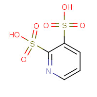 6602-53-5 PYRIDINE-2,3-DISULFONIC ACID chemical structure