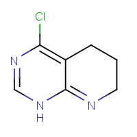 3771-95-7 Pyrido[2,3-d]pyrimidine,4-chloro-1,5,6,7-tetrahydro- chemical structure