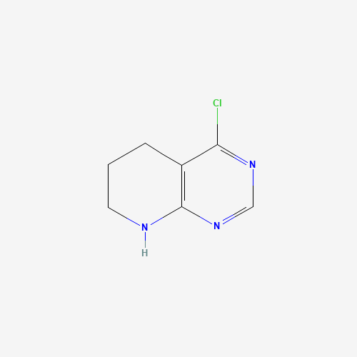 3771-95-7 Pyrido[2,3-d]pyrimidine,4-chloro-1,5,6,7-tetrahydro- chemical structure