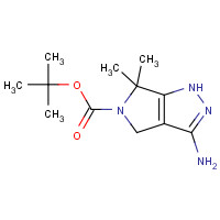 398491-61-7 TERT-BUTYL 3-AMINO-6,6-DIMETHYL-4,6-DIHYDROPYRROLO[3,4-C]PYRAZOLE-5(1H)-CARBOXYLATE chemical structure