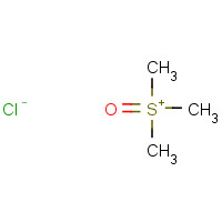 5034-06-0 TRIMETHYLSULFOXONIUM CHLORIDE chemical structure