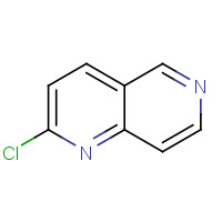 23616-33-3 2-CHLORO-1,6-NAPHTHYRIDINE chemical structure
