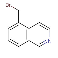 158654-74-1 Isoquinoline,5-(bromomethyl)-(9CI) chemical structure