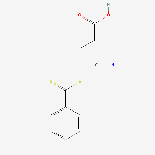 201611-92-9 4-CYANO-4-(THIOBENZOYLTHIO)PENTANOIC ACID chemical structure