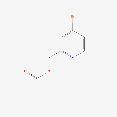 192642-94-7 (4-Bromopyridin-2-yl)methyl acetate chemical structure