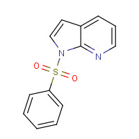 143141-23-5 1H-Pyrrolo[2,3-b]pyridine,1-(phenylsulfonyl)- chemical structure