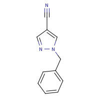 121358-86-9 1-BENZYL-1H-PYRAZOLE-4-CARBONITRILE chemical structure