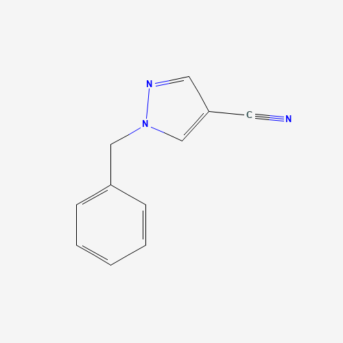 121358-86-9 1-BENZYL-1H-PYRAZOLE-4-CARBONITRILE chemical structure