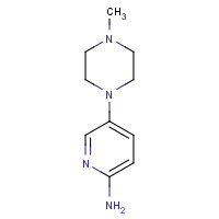 571189-49-6 1-METHYL-4-(6-AMINOPYRIDIN-3-YL)PIPERAZINE chemical structure