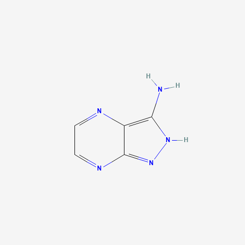 81411-64-5 1H-PYRAZOLO[3,4-B]PYRAZIN-3-AMINE chemical structure