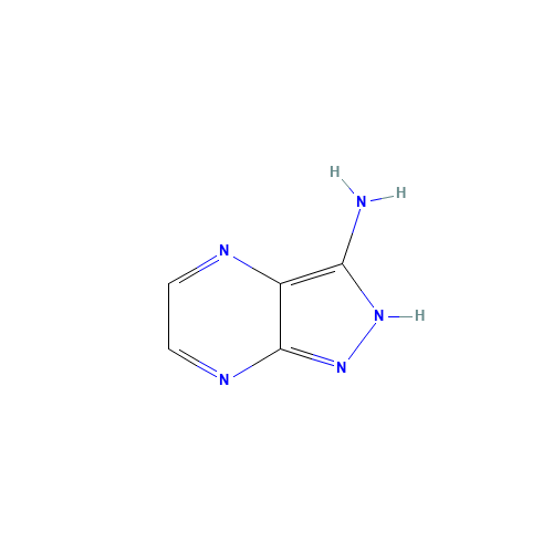81411-64-5 1H-PYRAZOLO[3,4-B]PYRAZIN-3-AMINE chemical structure