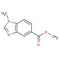 131020-36-5 1H-Benzimidazole-5-carboxylicacid,1-methyl-,methylester(9CI) chemical structure