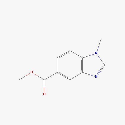 131020-36-5 1H-Benzimidazole-5-carboxylicacid,1-methyl-,methylester(9CI) chemical structure