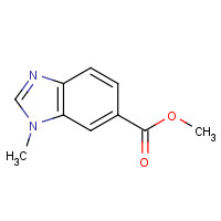 53484-20-1 METHYL 1-METHYL-1H-BENZIMIDAZOLE-6-CARBOXYLATE chemical structure