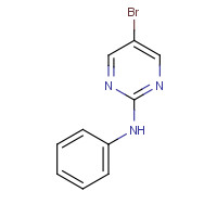 886365-88-4 (5-BROMO-PYRIMIDIN-2-YL)-PHENYL-AMINE chemical structure